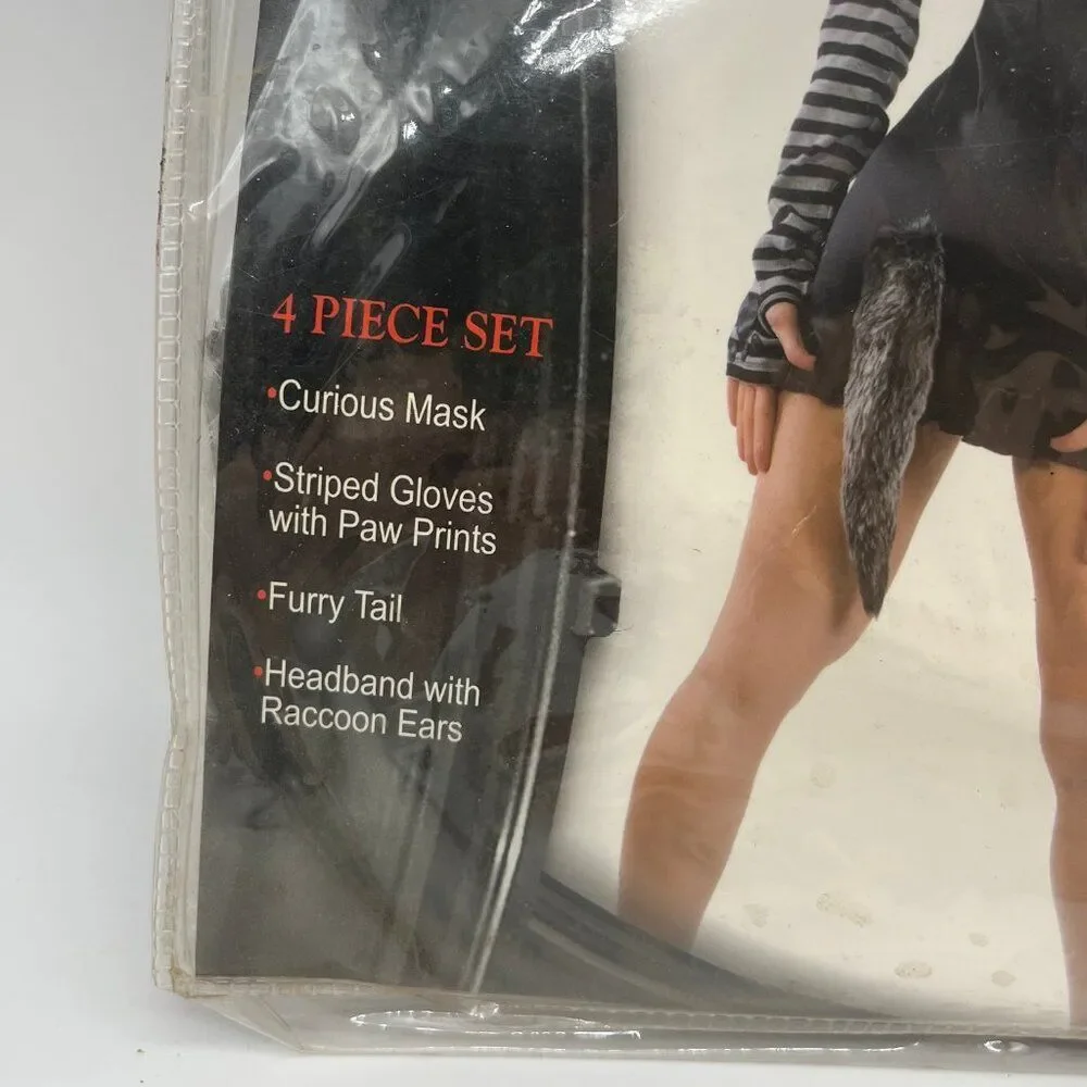 New Lip Service Curious Coon Kit Costume - One Size